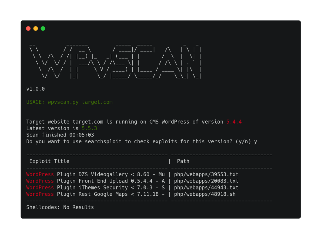 wpvscan